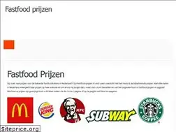 Sites similar to fastfood-prijzen.nl