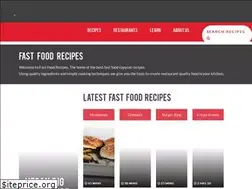 Sites similar to fastfood-recipes.com