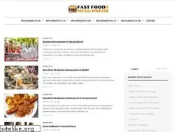 Sites similar to fastfoodmenupreise.de