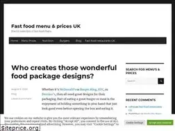 Sites similar to fastfoodprice.co.uk