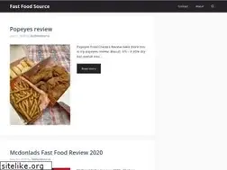 Sites similar to fastfoodsource.com