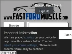 Sites similar to fastfordmuscle.com