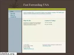 Sites similar to fastforwardingusa.com