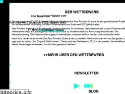 Sites similar to fastforwardscience.de