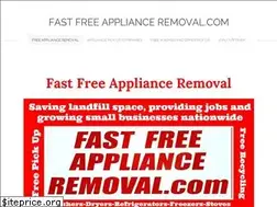 Sites similar to fastfreeapplianceremoval.com