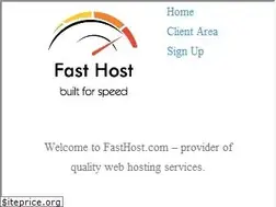 Sites similar to fasthost.com