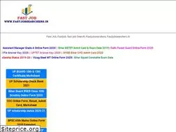 Sites similar to fastjobsearchers.in