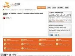 Sites similar to fastnote.de