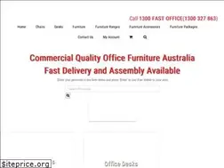 Sites similar to fastofficefurniture.com.au