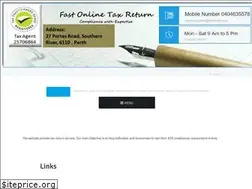 Sites similar to fastonlinetaxreturn.com.au