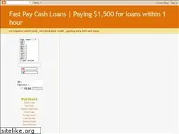 Sites similar to fastpaycashloans.blogspot.com