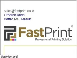 Sites similar to fastprint.co.id