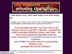 Sites similar to fastroulettesystem.com