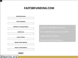 Sites similar to fastsbfunding.com