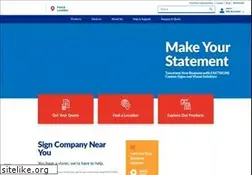 Sites similar to fastsigns.com
