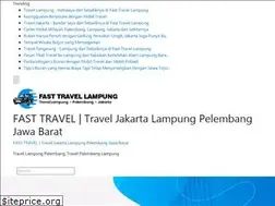 Sites similar to fasttravellampung.com