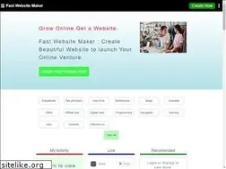 Sites similar to fastwebsitemaker.com