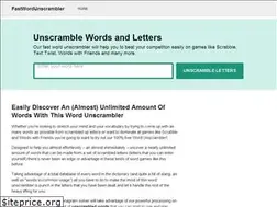 Sites similar to fastwordunscrambler.com