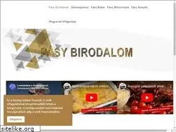 Sites similar to fasybirodalom.hu