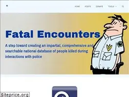 Sites similar to fatalencounters.org