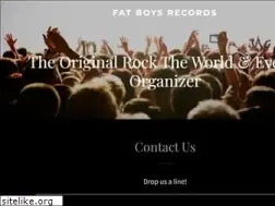 Sites similar to fatboysrecords.com