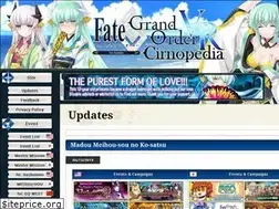 Sites similar to fate-go.cirnopedia.org