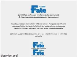 Sites similar to fate-srd.fr