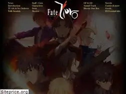 Sites similar to fate-zero.jp