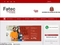 Sites similar to fatecguaratingueta.edu.br