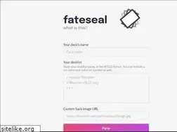 Sites similar to fateseal.com