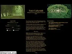 Sites similar to fateslabyrinth.net