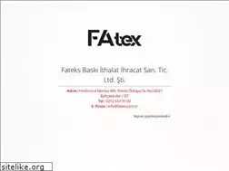Sites similar to fatex.com.tr