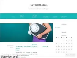 Sites similar to fatgirlslim.org