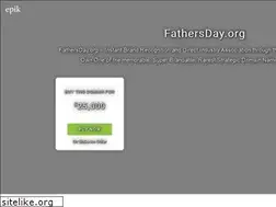 Sites similar to fathersday.org