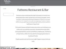Sites similar to fathomsrestaurant.com