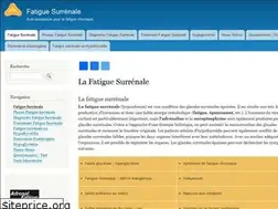 Sites similar to fatigue-surrenale.fr