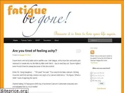 Sites similar to fatiguebegoneblog.com