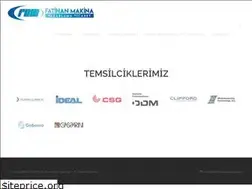 Sites similar to fatihanmakina.com