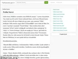 Sites similar to fatihasuresi.gen.tr