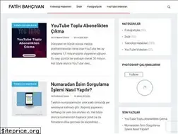 Sites similar to fatihbahcivan.com