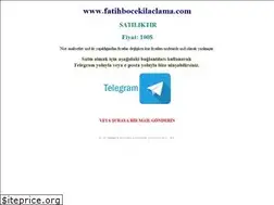 Sites similar to fatihbocekilaclama.com