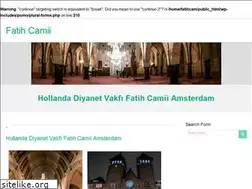 Sites similar to fatihcamii.nl