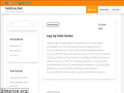Sites similar to fatihcan.net