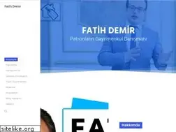 Sites similar to fatihdemir.com.tr
