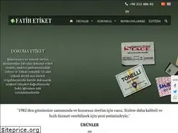 Sites similar to fatihetiket.com