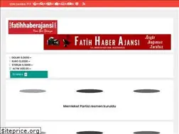 Sites similar to fatihhaberajansi.com
