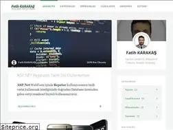 Sites similar to fatihkarakas.com.tr
