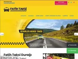 Sites similar to fatihtaksi.com