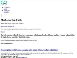 Sites similar to fatihtan.net