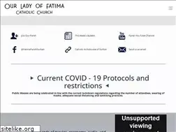 Sites similar to fatima.org.za